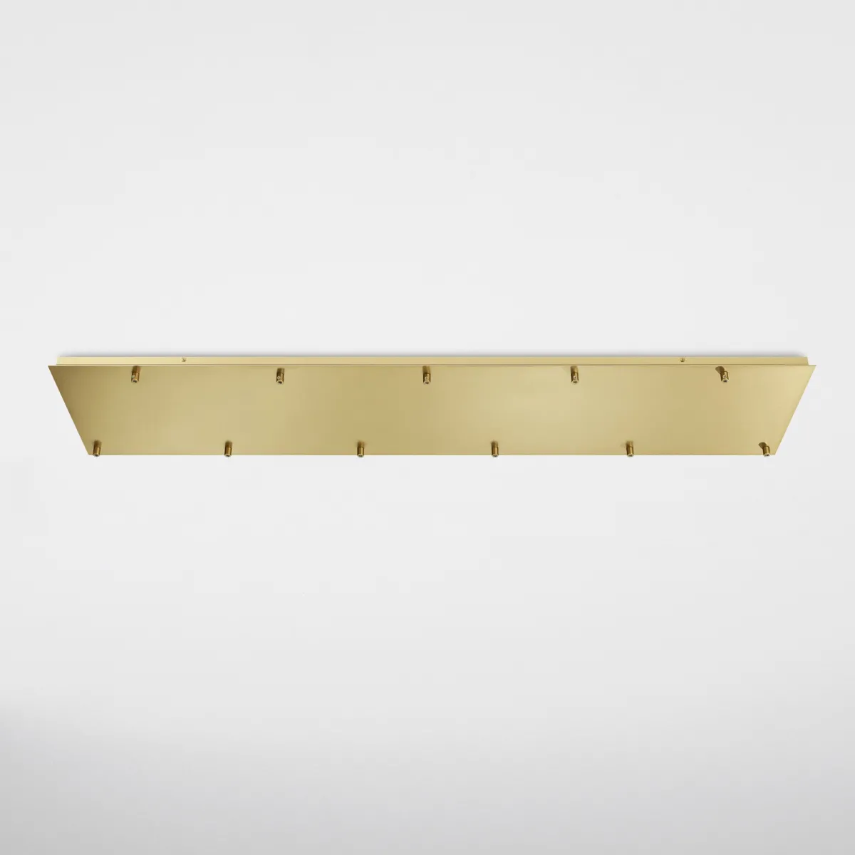 MONTATURA RETTANGOLARE BRUNITO A 11 FORI 142X30X4,1CM