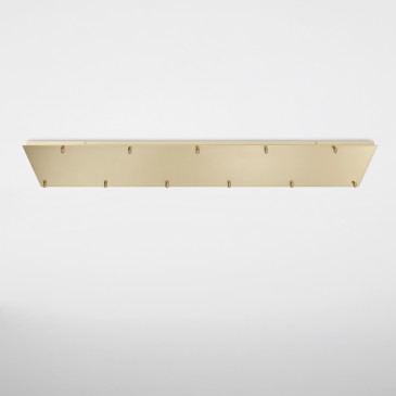 Rechteckiger Goldrahmen mit...