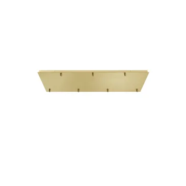 Cadre rectangulaire poli à 7 trous 89 x 30 x 4,1 cm