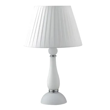 ALFIERE WEISS/CHROM 1XE14 32X54CM LAMPE