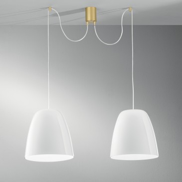 Suspension blanche ARES 2 x...