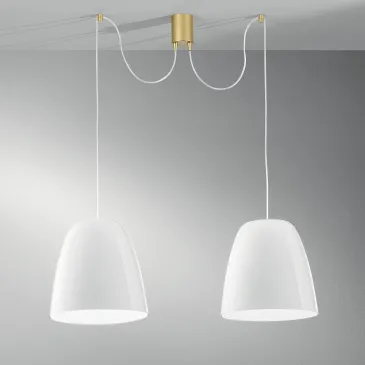 Suspension blanche ARES 2 x...