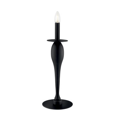 LUME ARMSTRONG NERO 1XE14 18X45CM