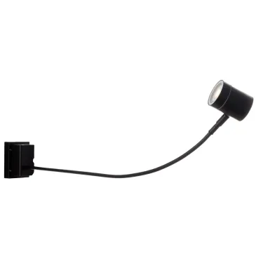 Bandeau lumineux mural flexible et réglable noir 1XGU10 IP55 78 x 10,7 x 9 cm
