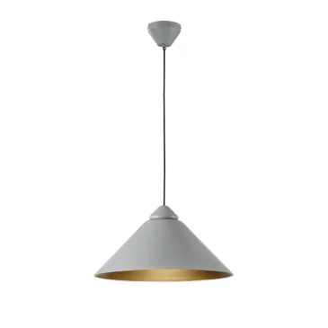 Suspension BIGBANG grise/dorée 1 x E27 49 x 25 x 183,5 cm