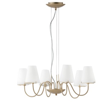 SOSPENSIONE CANTO ORO/BIANCA 6XG9 65,6X150CM