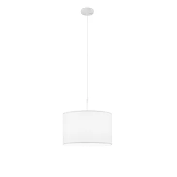 SOSPENSIONE CAPITAL BIANCA 1XE27 38X38X150CM