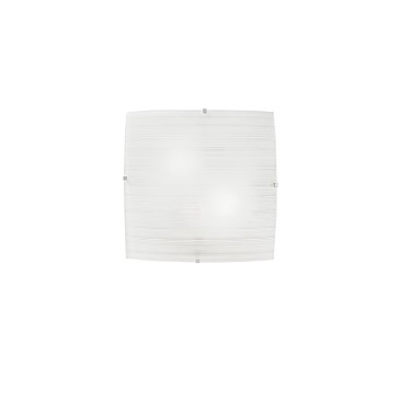 Plafonnier CELINE blanc 2 x E27 30 x 30 x 9 cm
