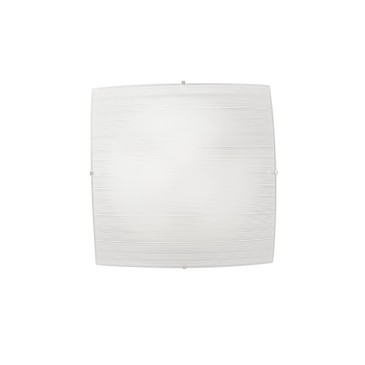 CELINE WEISSE DECKENLEUCHTE 3XE27 40X40X10CM