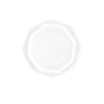 Plafonnier LED blanc Daisy 40 W 3900 lm CCT Wi-Fi avec télécommande 52 x 52 x 8,5 cm