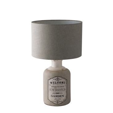 LUME FACTORY GRIS 1XE27 33X54CM