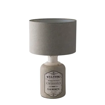 LUME FACTORY GRIS 1XE27 33X54CM