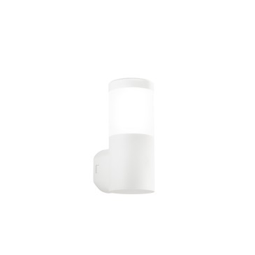 Applique murale ronde blanche FOCUS 1XGU10 IP65 10X13X24CM