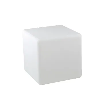 GECO CUBE Gartenlampe Weiß 1xE27 IP65 40x40x40cm