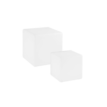 Lampe solaire LED cubique d'extérieur de 30 ou 40 cm