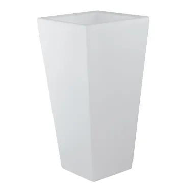 VASO DA GIARDINO GECO BIANCO 1XE27 28X28X60CM