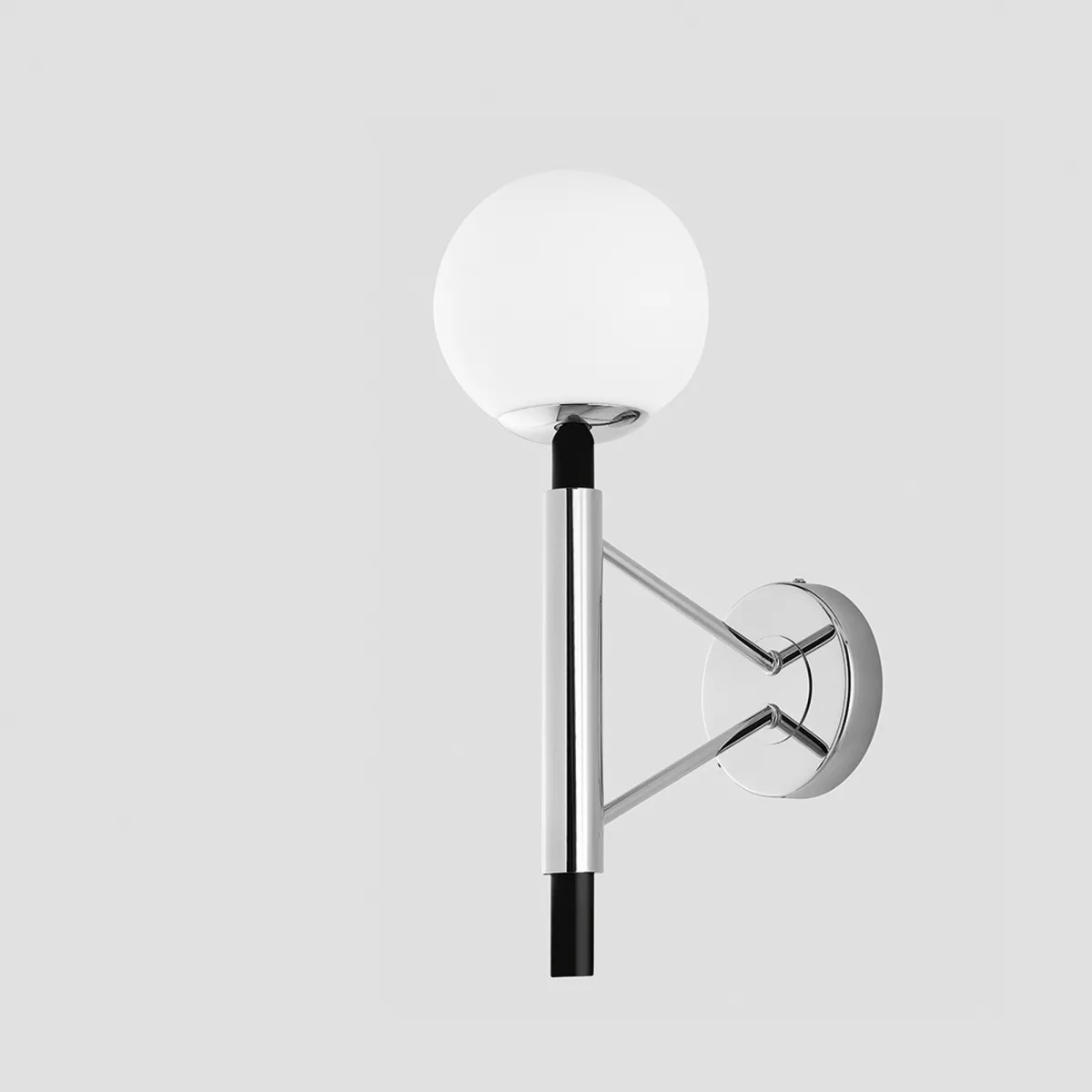 APPLIQUE HAMMOND CROMO/NERA 1XE14 15X26X43CM