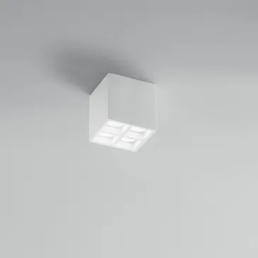 Plafonnier carré blanc...