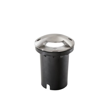 FARO CARRABILE A INCASSO HUMMER ACCIAIO 1XGU10 IP67 10,5X14,4CM