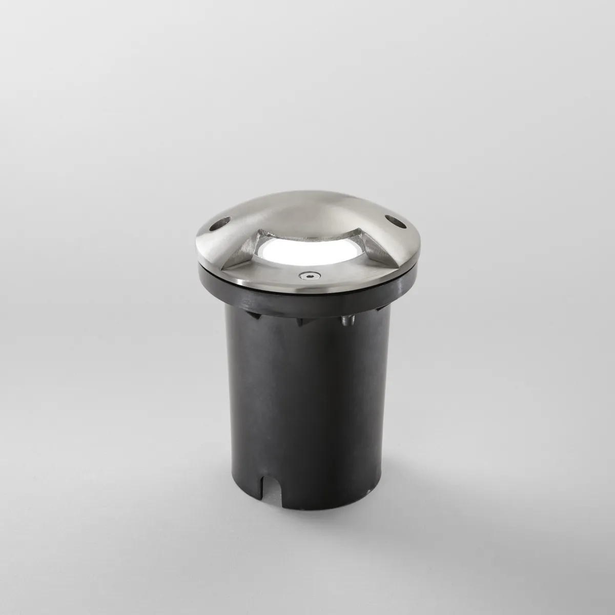 FARO CARRABILE A INCASSO HUMMER ACCIAIO 1XGU10 IP67 10,5X14,4CM