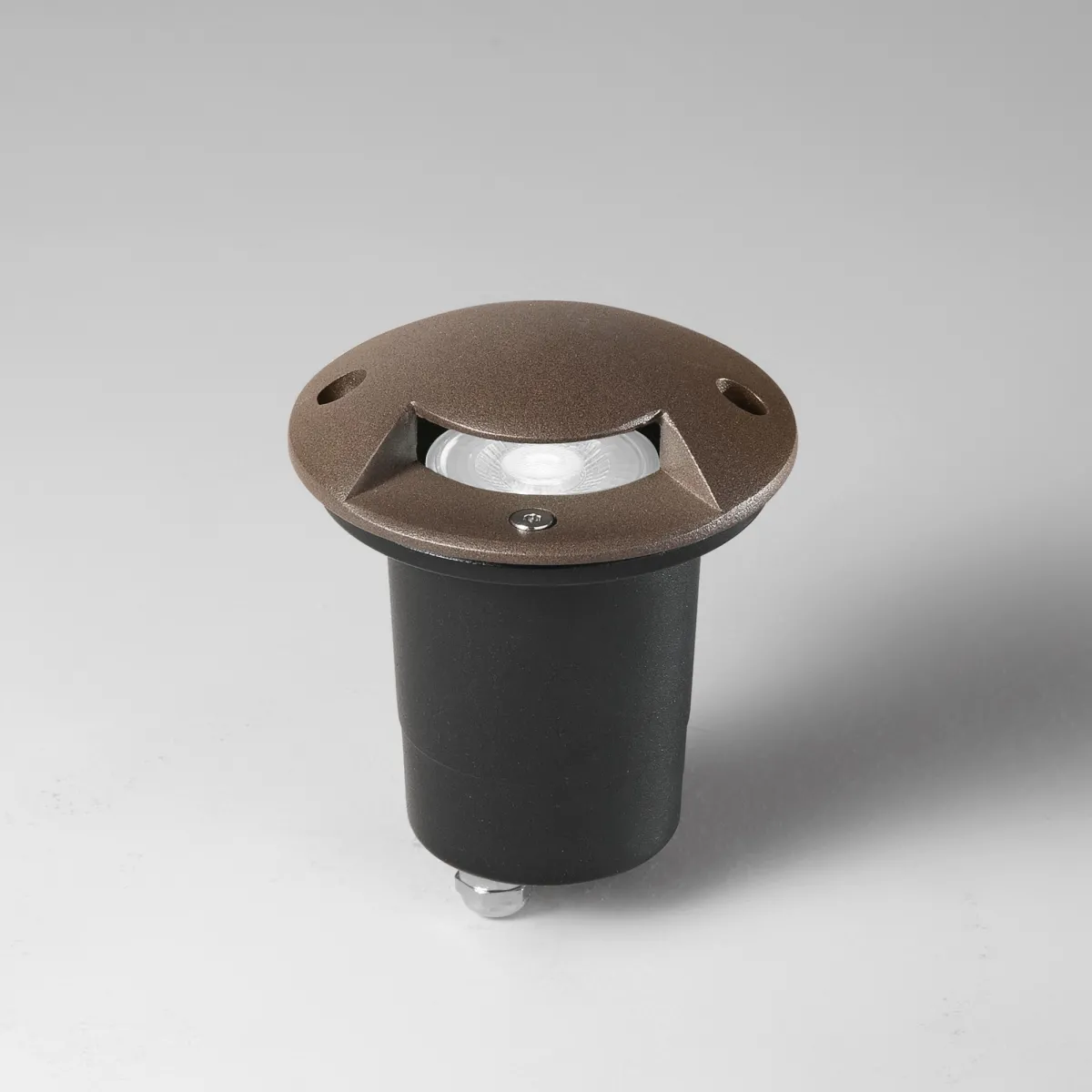 FARO CARRABILE A INCASSO HUMMER BRONZO 1XGU10 IP67 10,5X14,4CM