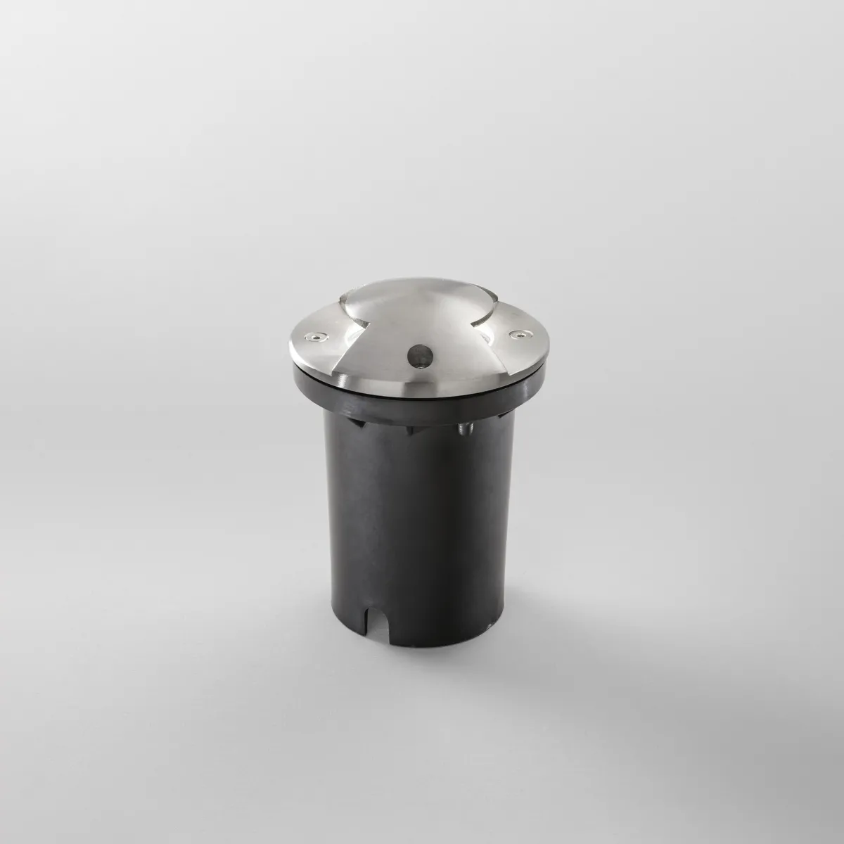 FARO CARRABILE A INCASSO HUMMER ACCIAIO 1XGU10 2 FASCI DI LUCE IP67 10,5X14,4CM