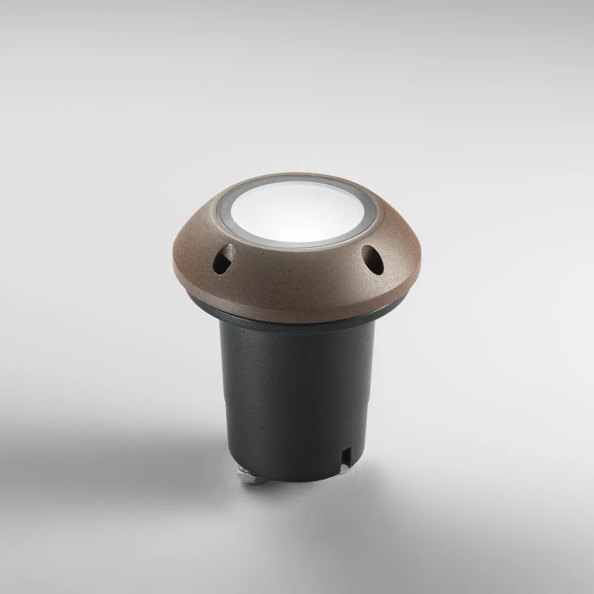 FARO CARRABILE A INCASSO HUMMER UP BRONZO 1XGU10 IP67 10,5X14,4CM