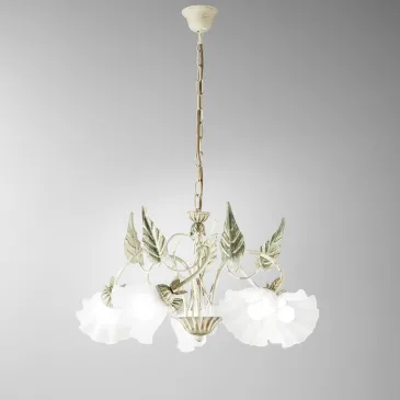 LAMPADARIO ISOTTA AVORIO...