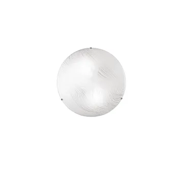 KARDIO weiße Deckenleuchte 2xE27 30x30x9,5cm