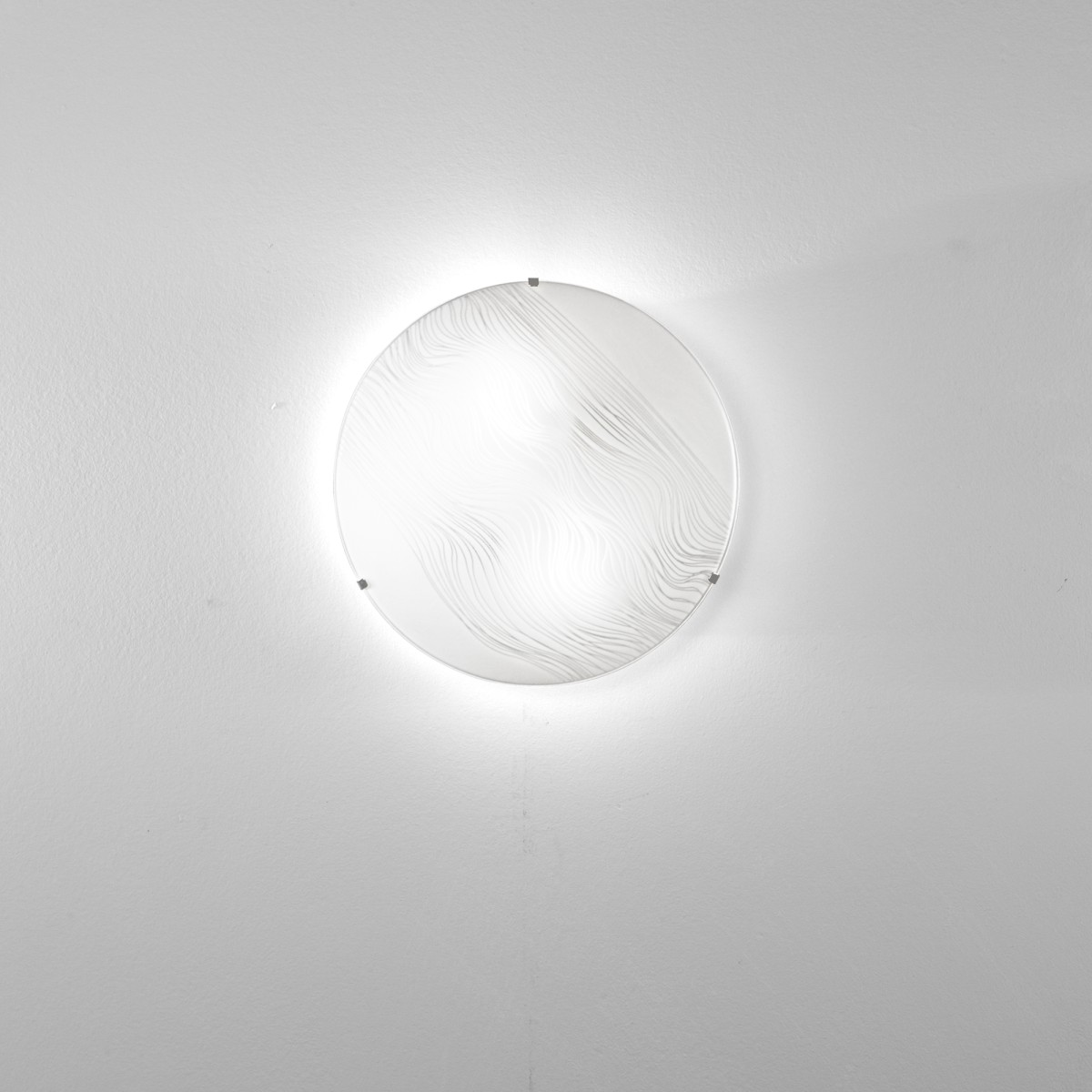 KARDIO weiße Deckenleuchte 2xE27 30x30x9,5cm