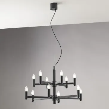 LAMPADARIO KAROL GRIGIO...