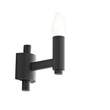 APPLIQUE KAROL GRIGIA 1XE14 3X12,5X11,6CM