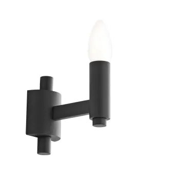 APPLIQUE KAROL GRIGIA 1XE14 3X12,5X11,6CM