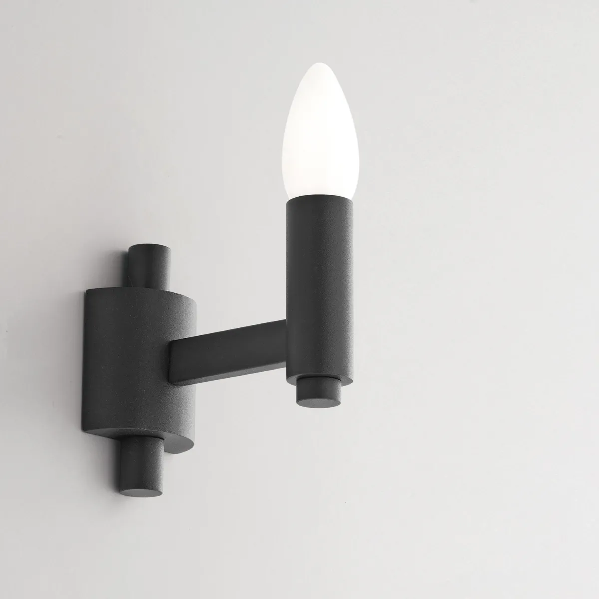 APPLIQUE KAROL GRIGIA 1XE14 3X12,5X11,6CM