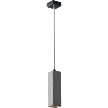 KRUK SQUARE GRAU AUFHÄNGUNG 1XGU10 7X130CM