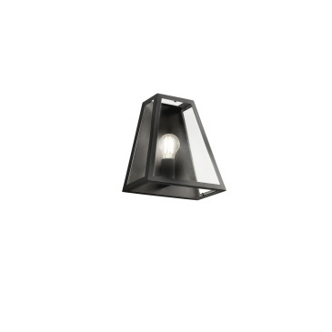 Industrie-Stil-Applikation Schwarz E27 | Mondialshop