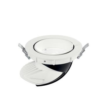 INCASSO LED DELTA BIANCO IN ALLUMINIO 20W 2600LM 4000K 9X9X12 CM.