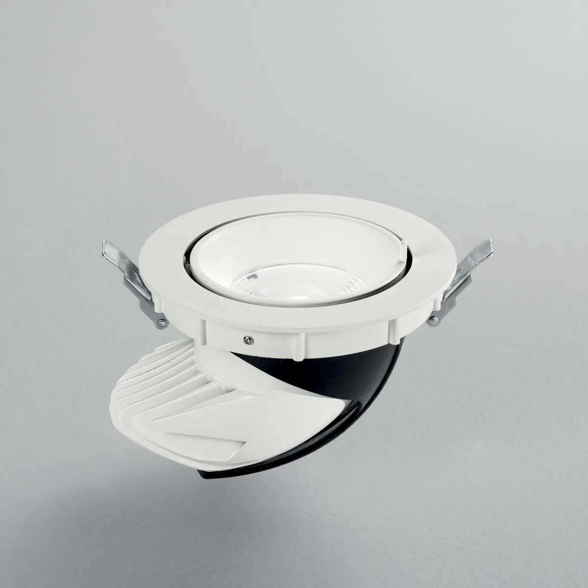 INCASSO LED DELTA BIANCO IN ALLUMINIO 20W 2600LM 4000K 9X9X12 CM.