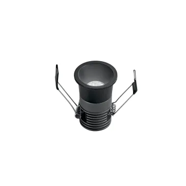 INCASSO LED DOT NERO TONDO 5W 480LM CCT 4x5,5CM