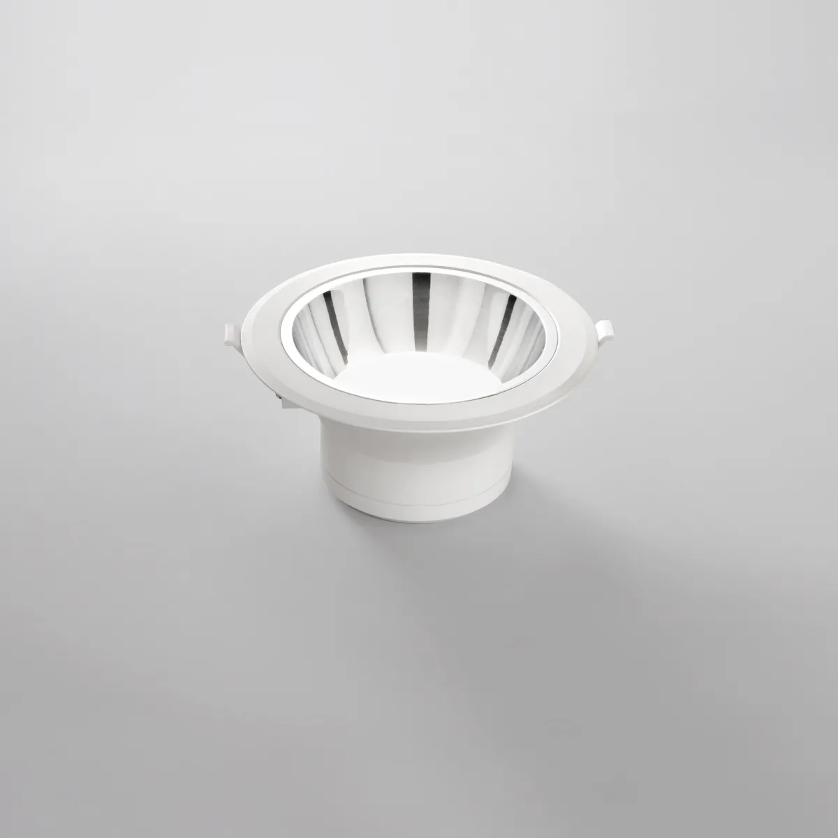 INCASSO LED MACK BIANCO E CROMO 20W 2500LM 3000K 19X9,1CM