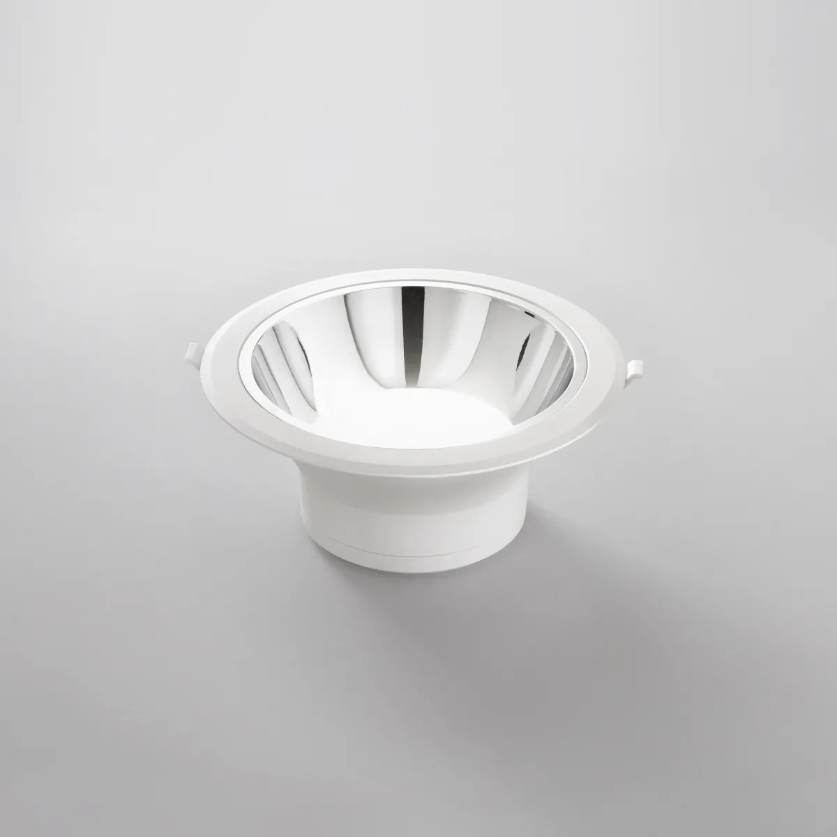 INCASSO LED MACK BIANCO E CROMO 25W 3050LM 3000K 23X10,2CM