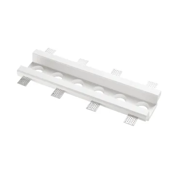 Weiße Skilift Einbauleuchte 6xGU10 Mini 40x11x4,5 cm