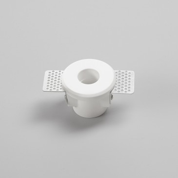 INCASSO STARRY BIANCO TONDO 7X5,5CM