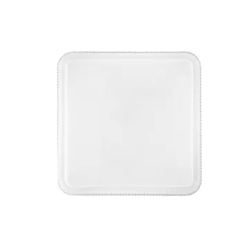 Plafonnier LED carré blanc 40 W 3900 lm, température de couleur variable, Wi-Fi avec télécommande, 48 x 9 x 48 cm