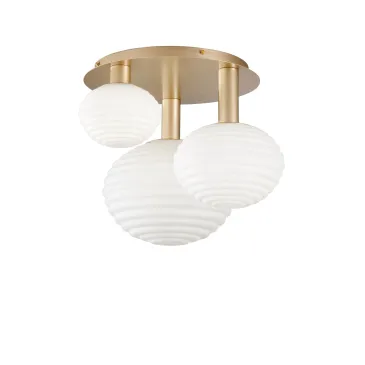 Plafonnier Ripple Gold 3 x E27 53,5 x 39 x 48 cm