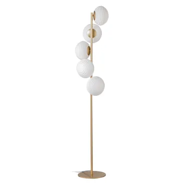 Lampadaire Ripple Gold 5 x E27 32,5 x 32,5 x 160 cm