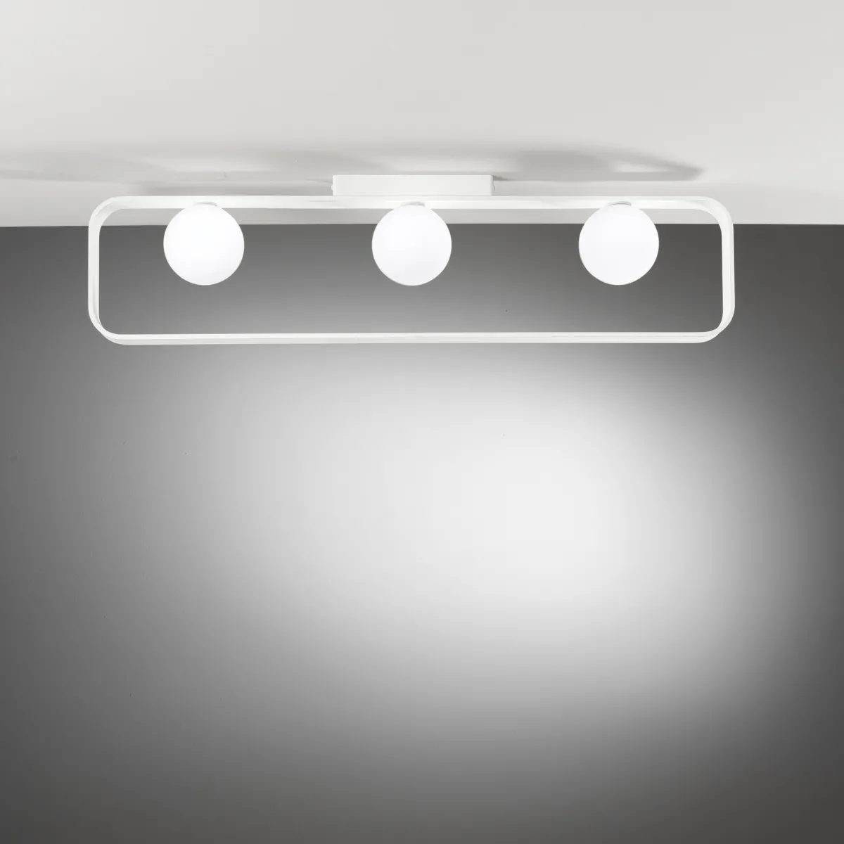 PLAFONIERA ROXY BIANCA 3XG9 80X10X20,5CM