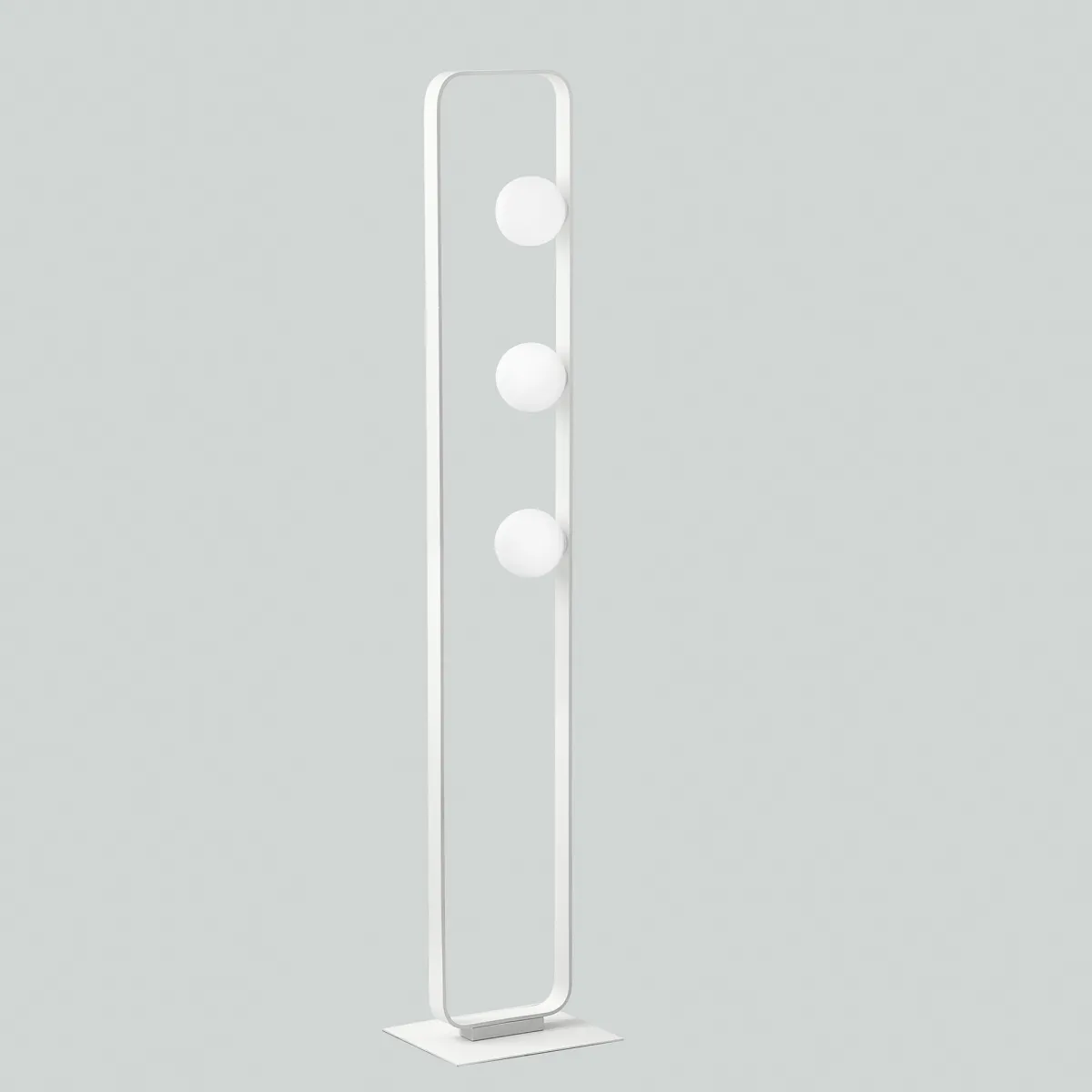 ROXY STEHLAMPE WEISS 3XG9 28X12X140CM