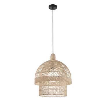 SIBILLA HOLZAUFHÄNGUNG 1XE27 40X40X192,5CM