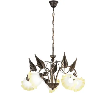 Lustre Tristano marron 5 x E14 62 x 100 cm